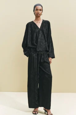 Online PANTALÓN JACQUARD ZW COLLECTION Mujer Pantalones