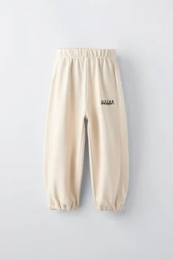 Niños ZARA 6 - 14 Años·Pantalones|6 - 14 Años·Deporte / Chándal<PANTALÓN JOGGER BORDADO