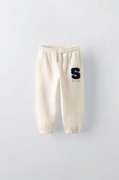 Niños ZARA 1½ - 6 Años·Pantalones / Leggings|6 - 18 Meses·Pantalones / Leggings<PANTALÓN JOGGER BORDADO