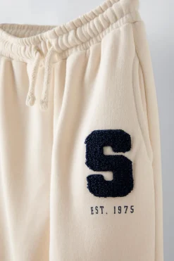 Niños ZARA 1½ - 6 Años·Pantalones / Leggings|6 - 18 Meses·Pantalones / Leggings<PANTALÓN JOGGER BORDADO