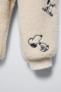 Niños ZARA 1½ - 6 Años·Pantalones / Leggings|1½ - 6 Años·Total Look<PANTALÓN JOGGER BORREGUILLO SNOOPY PEANUTS™