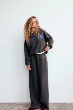 Clearance PANTALÓN JOGGER EFECTO LAVADO Mujer Pantalones|Sudaderas / Joggers