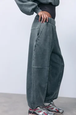 Hot PANTALÓN JOGGER EFECTO LAVADO Mujer Pantalones|Sudaderas / Joggers