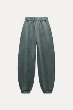 Hot PANTALÓN JOGGER EFECTO LAVADO Mujer Pantalones|Sudaderas / Joggers