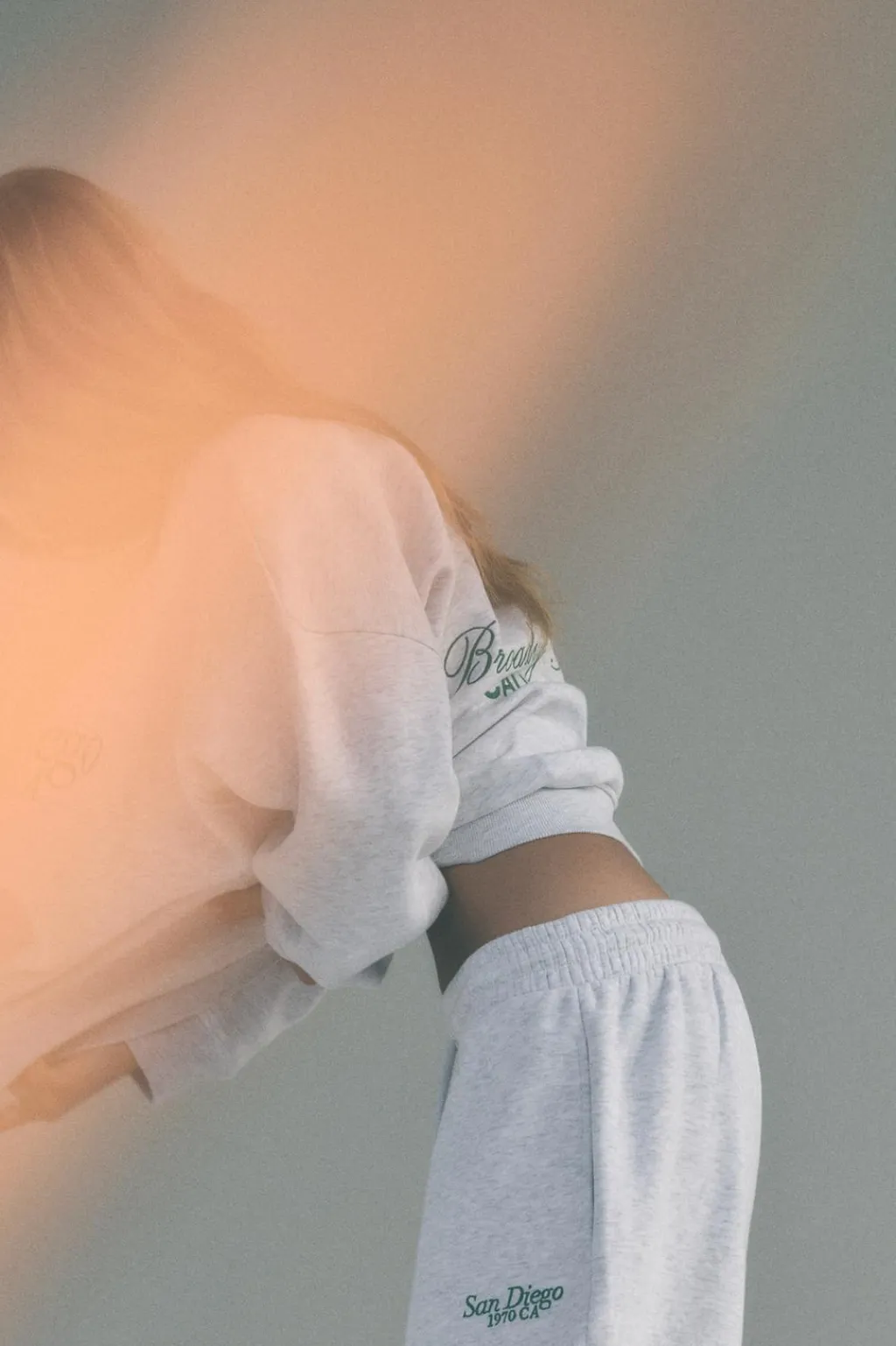 Discount PANTALÓN JOGGER FELPA TEXTO Mujer Pantalones|Sudaderas / Joggers