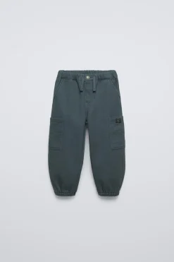 Niños ZARA 1½ - 6 Años·Pantalones / Leggings|6 - 18 Meses·Pantalones / Leggings<PANTALÓN JOGGER FORRADO