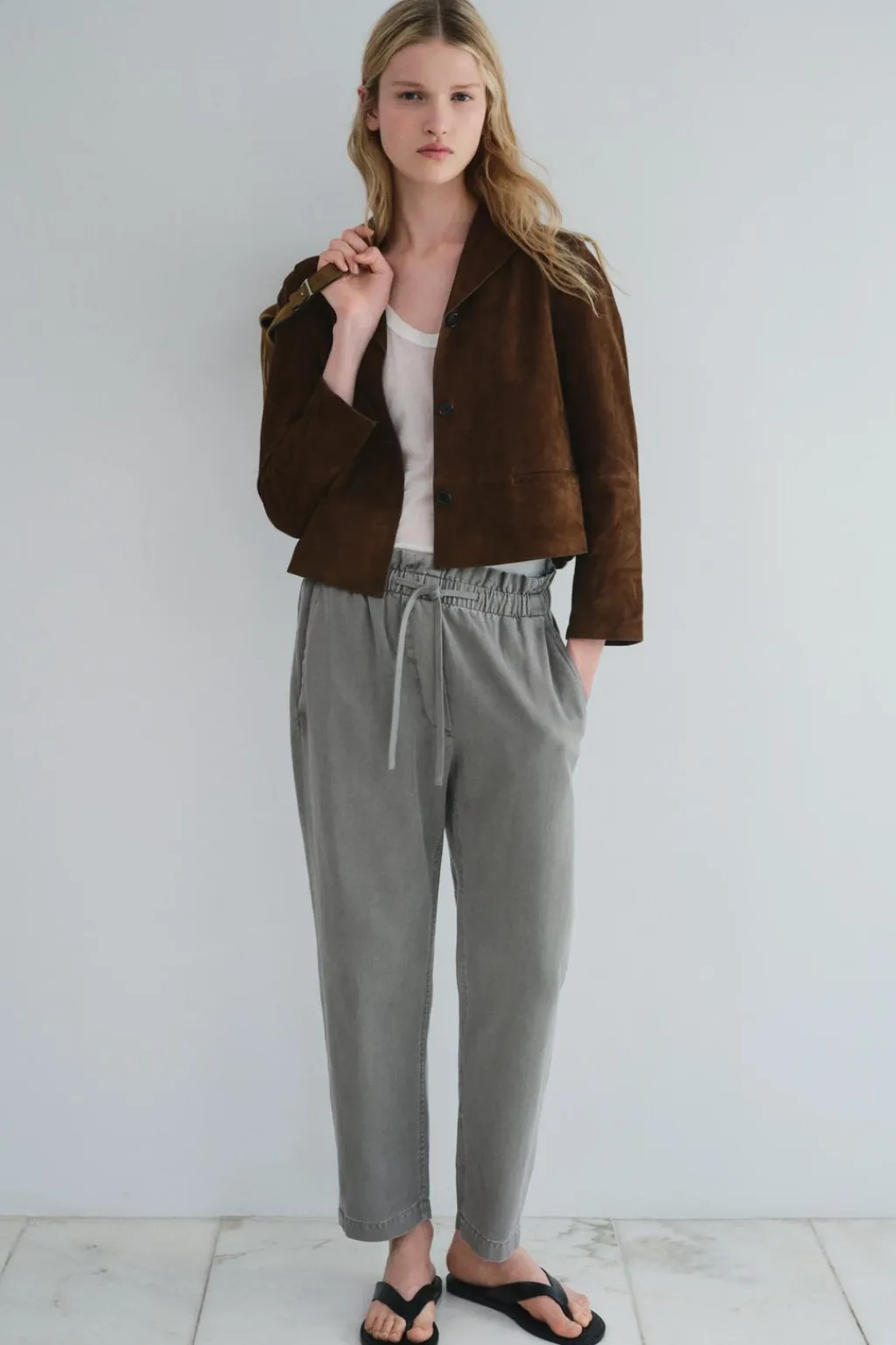 Clearance PANTALÓN JOGGER PIJAMERO ZW COLLECTION Mujer Pantalones