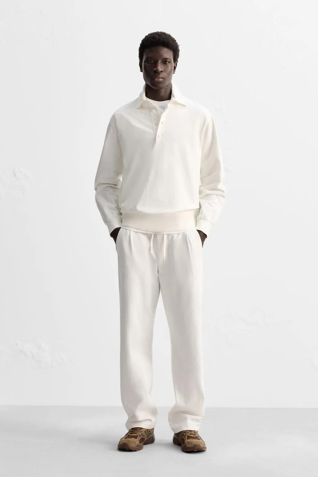 Online PANTALÓN JOGGER PLIEGUES Hombre Pantalones