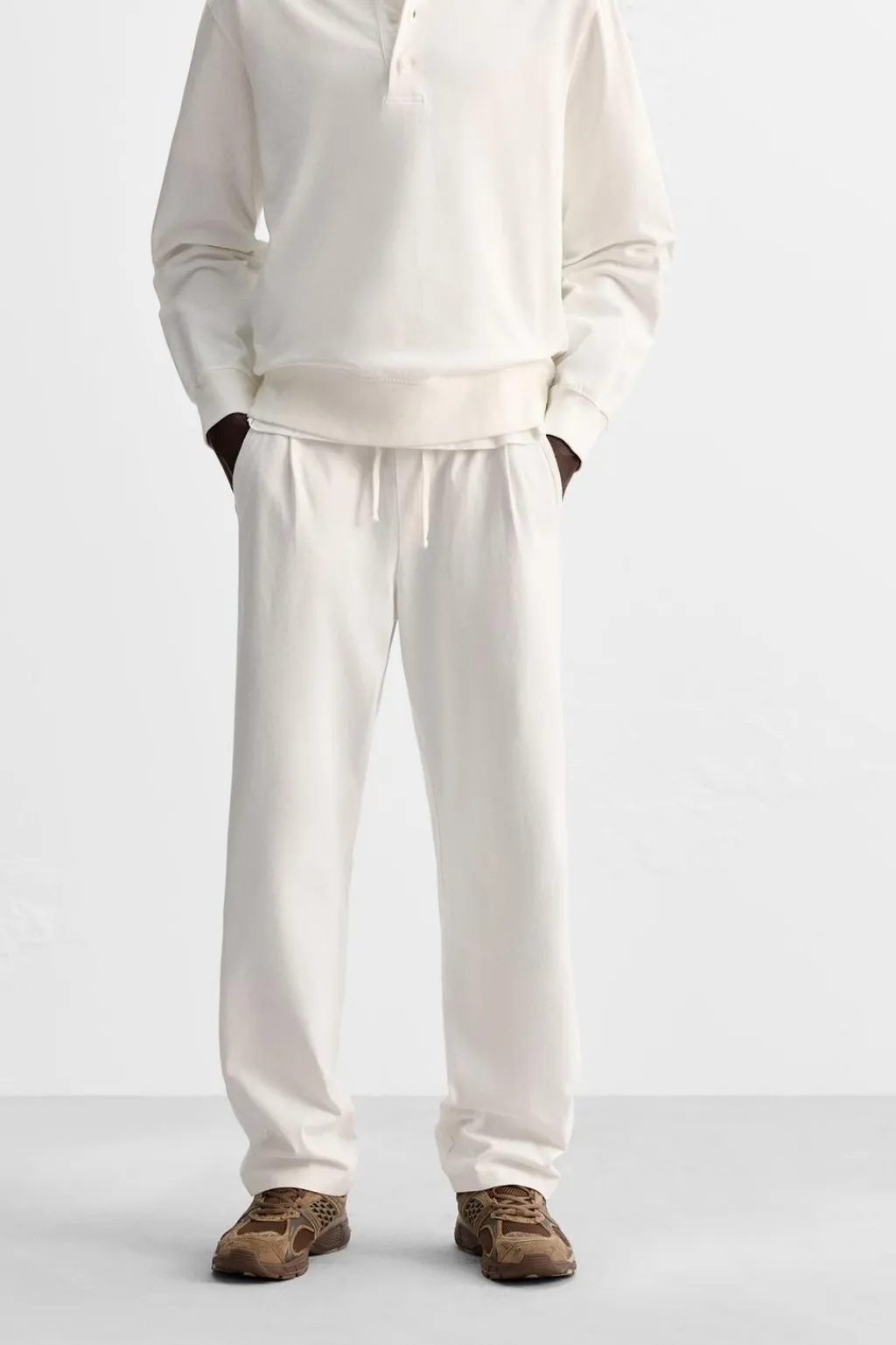 Online PANTALÓN JOGGER PLIEGUES Hombre Pantalones