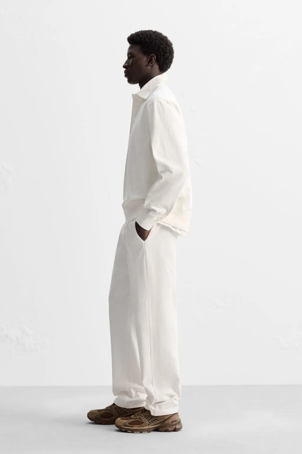 Online PANTALÓN JOGGER PLIEGUES Hombre Pantalones