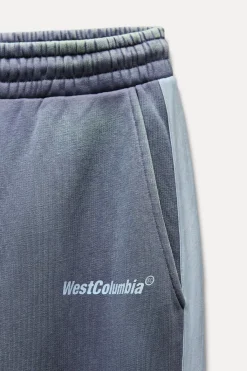 Online PANTALÓN JOGGER TEXTO BANDA Mujer Pantalones|Sudaderas / Joggers