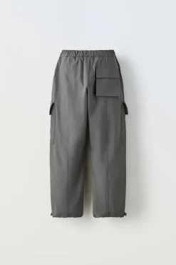 Niños ZARA 6 - 14 Años·Pantalones<PANTALÓN JOGGER TÉNICO BOLSILLOS