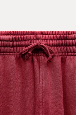 Best PANTALÓN JOGGER VARSITY EFECTO LAVADO Mujer Pantalones|Sudaderas / Joggers