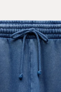 Online PANTALÓN JOGGER VARSITY EFECTO LAVADO Mujer Pantalones|Sudaderas / Joggers