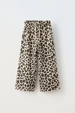 Niños ZARA 6 - 14 Años·Pantalones|6 - 14 Años·Deporte / Jogging<PANTALÓN JOGGING ANIMAL PRINT
