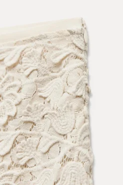 Online PANTALÓN LARGO CROCHET Mujer Pantalones