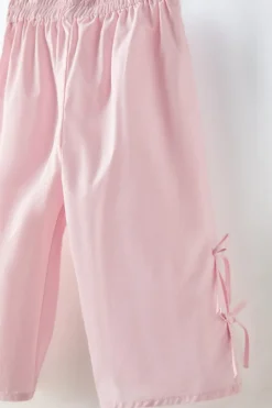 Niños ZARA 1½ - 6 Años·Pantalones|1½ - 6 Años·Total Look<PANTALÓN LAZOS ABERTURA