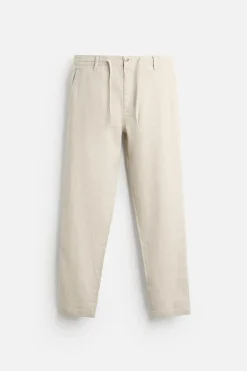 Clearance PANTALÓN LINO - ALGODÓN Hombre Pantalones