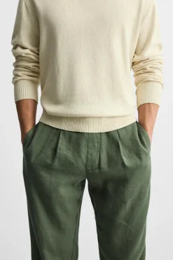 Outlet PANTALÓN LINO - ALGODÓN Hombre Pantalones