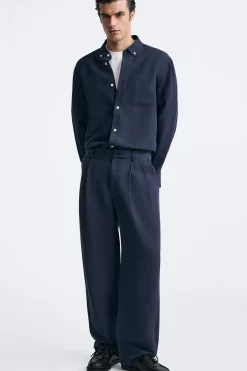 New PANTALÓN LINO - SEDA Hombre Pantalones