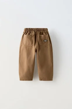 Niños ZARA 1½ - 6 Años·Pantalones|1½ - 6 Años·Pantalones / Leggings<PANTALÓN LONETA CORDONES BIG OLITA