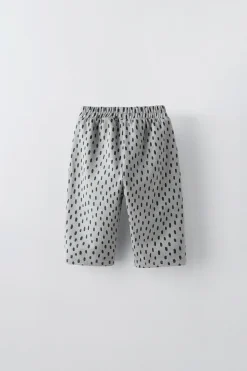 Niños ZARA 6 - 18 Meses·Pantalones / Leggings<PANTALÓN MANCHAS