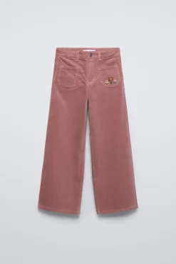 Niños ZARA 6 - 14 Años·Pantalones<PANTALÓN MARINE VELVET