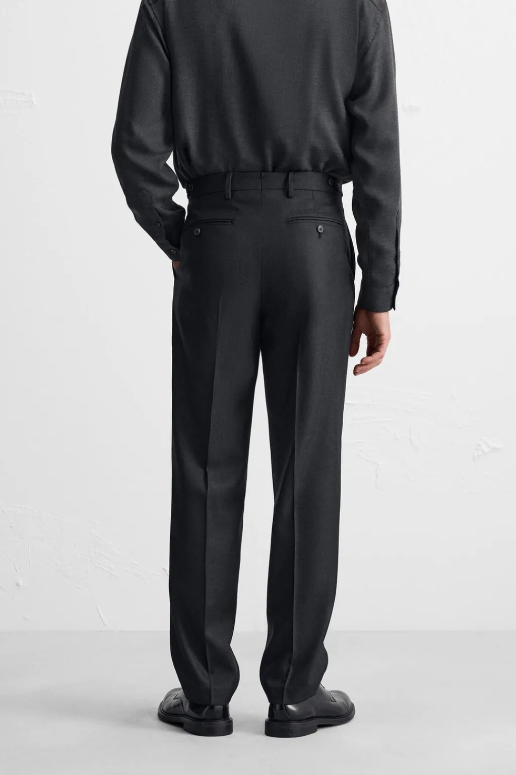 New PANTALÓN MEZCLA LANA TRABILLAS Hombre Pantalones