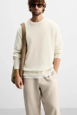 Outlet PANTALÓN MEZCLA LYOCELL Hombre Pantalones