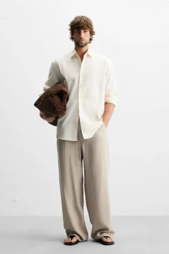 Best PANTALÓN MEZCLA MODAL Hombre Pantalones