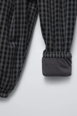 Niños ZARA 1½ - 6 Años·Pantalones / Leggings|6 - 18 Meses·Pantalones / Leggings<PANTALÓN MICROPANA FORRADO CUADROS