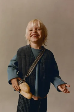 Niños ZARA 1½ - 6 Años·Pantalones / Leggings|6 - 18 Meses·Pantalones / Leggings<PANTALÓN MICROPANA FORRADO CUADROS