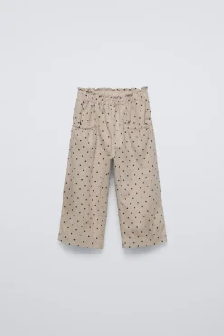 Niños ZARA 1½ - 6 Años·Camisas|1½ - 6 Años·Pantalones<PANTALÓN MICROPANA TOPOS