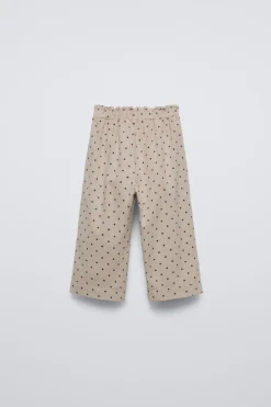 Niños ZARA 1½ - 6 Años·Camisas|1½ - 6 Años·Pantalones<PANTALÓN MICROPANA TOPOS