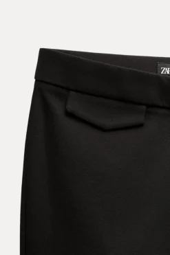 Fashion PANTALÓN MINI FLARE Mujer Pantalones