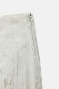 Best PANTALÓN ORGANZA EFECTO ARRUGADO Mujer Pantalones