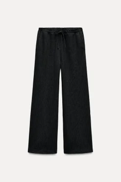 Sale PANTALÓN PALAZZO RAYAS Mujer Pantalones