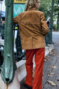 Fashion PANTALÓN PANA Mujer Pantalones