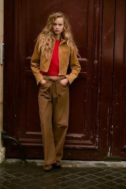 Discount PANTALÓN PANA CORDONES Mujer Pantalones