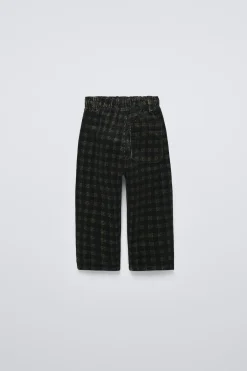 Niños ZARA 1½ - 6 Años·Pantalones / Leggings|6 - 18 Meses·Pantalones / Leggings<PANTALÓN PANA CUADROS