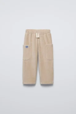 Niños ZARA 1½ - 6 Años·Pantalones|1½ - 6 Años·Pantalones / Leggings<PANTALÓN PANA GRUESA ETIQUETA