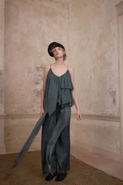 Online PANTALÓN PAREO ABALORIOS Mujer Pantalones