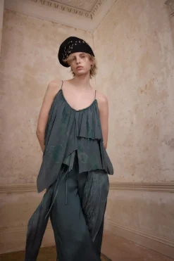 Online PANTALÓN PAREO ABALORIOS Mujer Pantalones