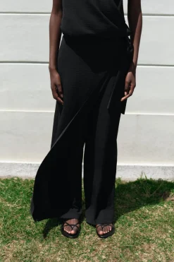 Discount PANTALÓN PAREO FLUIDO Mujer Pantalones