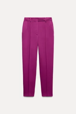 Clearance PANTALÓN PESPUNTES Mujer Pantalones