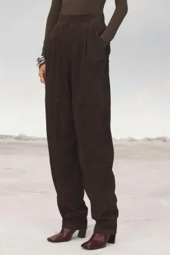 Fashion PANTALÓN PIEL ANTE LIMITED EDITION Mujer Pantalones