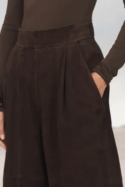 Fashion PANTALÓN PIEL ANTE LIMITED EDITION Mujer Pantalones