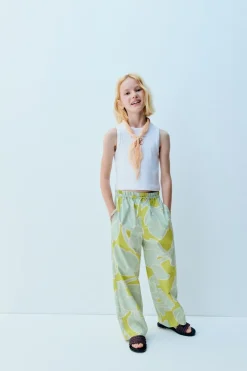 Niños ZARA 6 - 14 Años·Pantalones<PANTALÓN PIJAMERO ESTAMPADO
