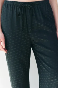 Sale PANTALÓN PIJAMERO JACQUARD ZW COLLECTION Mujer Pantalones