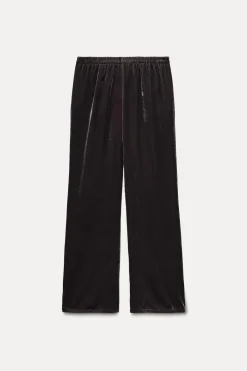 Discount PANTALÓN PIJAMERO TERCIOPELO Mujer Pantalones